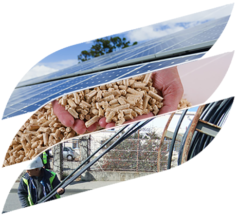 bannière constituée de 3 photos